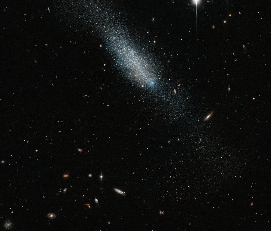 Nobody Photograph - Eso 149-3 Galaxy by Esa/hubble & Nasa/science Photo Library