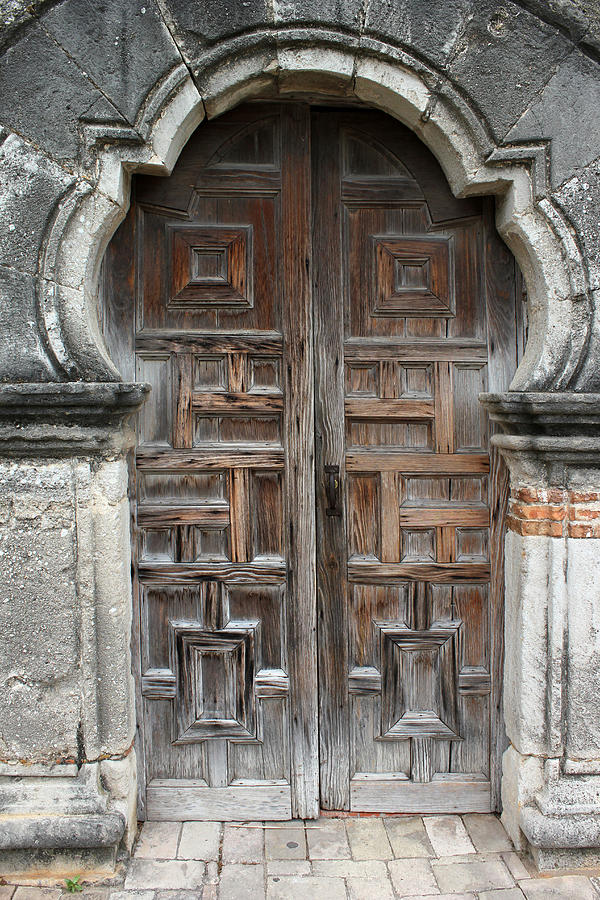 Espada Door Detail Photograph by Mary Bedy