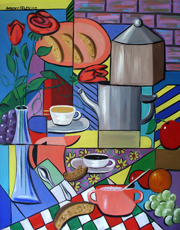 Espresso Painting by Anthony Falbo