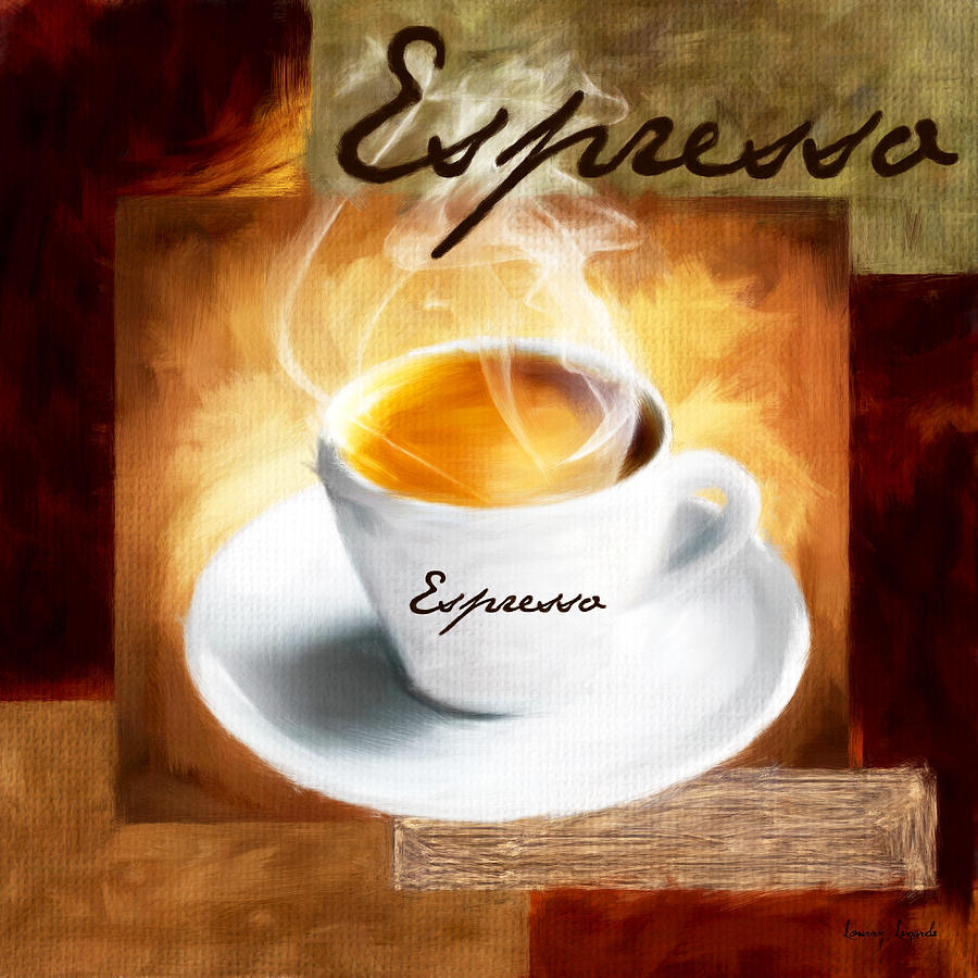 Coffee Digital Art - Espresso Lover by Lourry Legarde