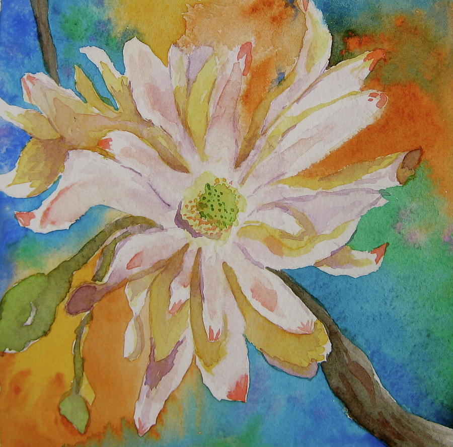 Magnolia Movie Painting - Essence by Beverley Harper Tinsley