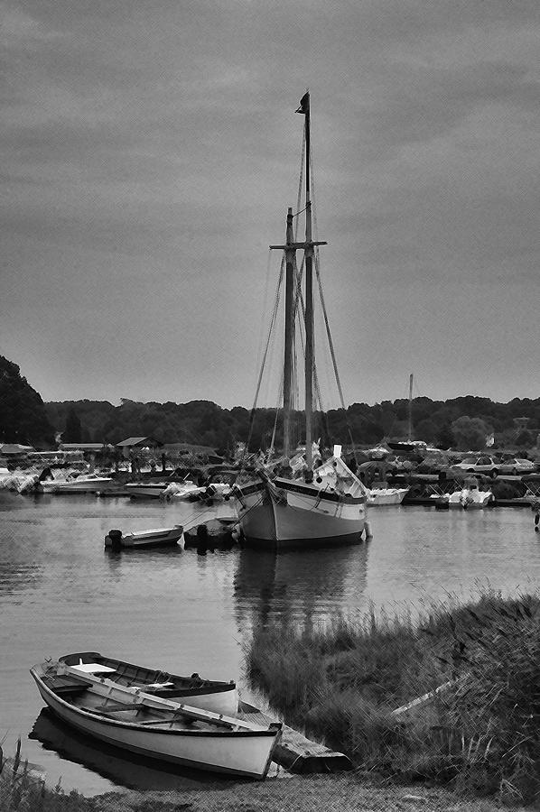 essex river boatbuilders photograph by jw cooper