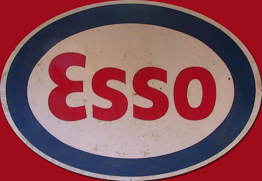 ESSO Garage Sign Digital Art by Marvin Blaine
