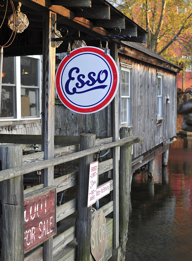 Esso Smithville New Jersey Photograph by Terry DeLuco