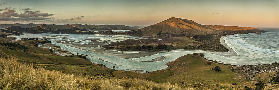 Landscape Photograph - Estuary At Hoopers Inlet Otago by Colin Monteath