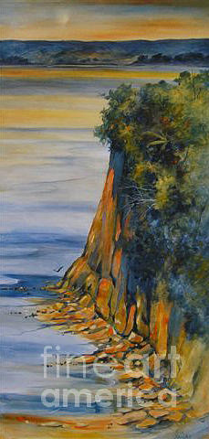 Estuary Outlook Painting by Julia Blackler