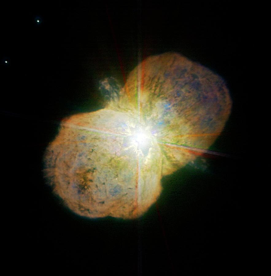 Eta Carinae Star System Photograph by European Southern Observatory/science Photo Library