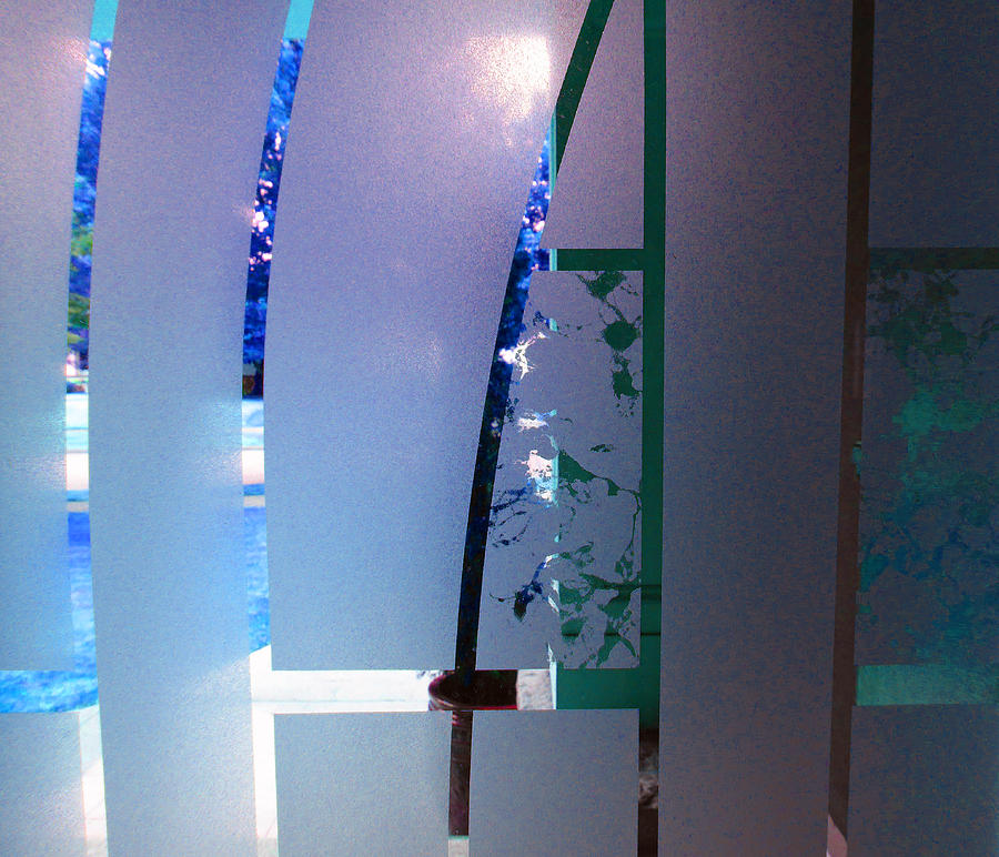 Etched Glass 5 Photograph by Laurie Tsemak
