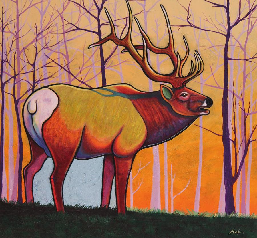 Wildlife Painting - Eternal Warrior by Joe  Triano