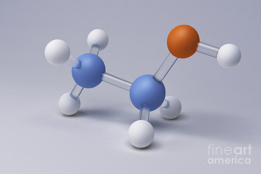 Ethanol Molecule Photograph by Science Picture Co