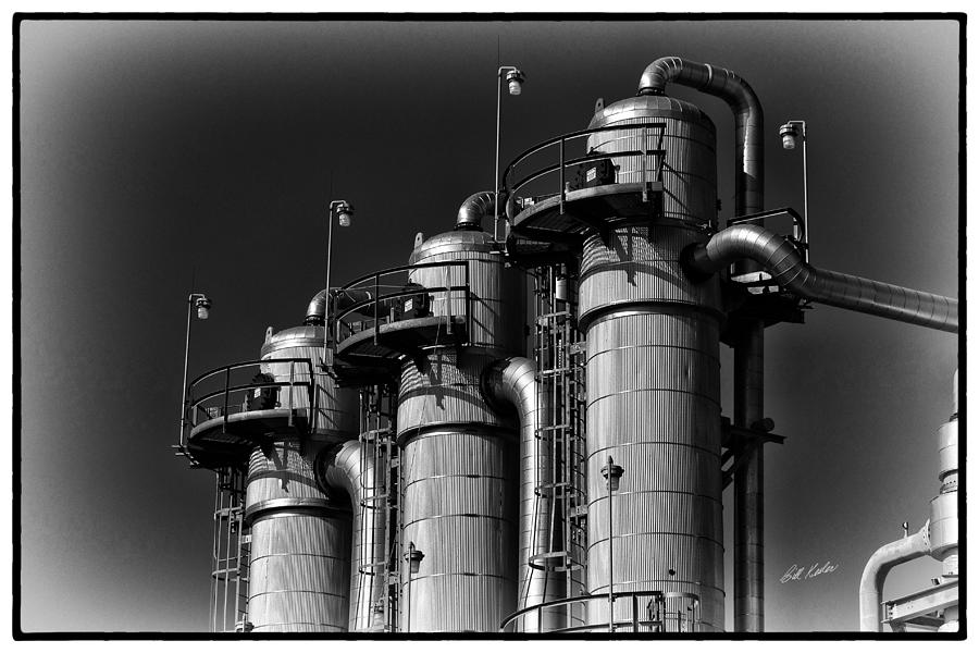 Ethanol Processing Plant Photograph by Bill Kesler