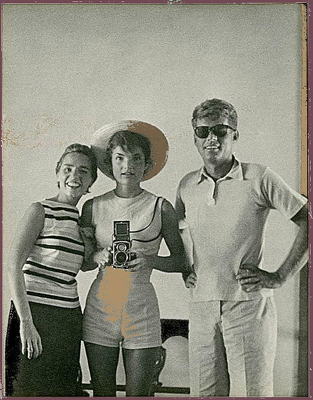 Ethel Kennedy Jackie And Jack 1954-2014 Photograph