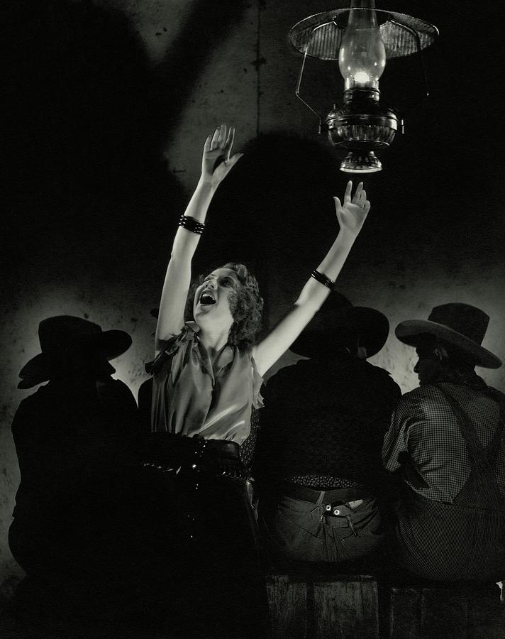 Ethel Merman In The Play Girl Crazy Photograph by Edward Steichen Ethel Merman In The Play Girl Crazy Photograph by Edward Steichen