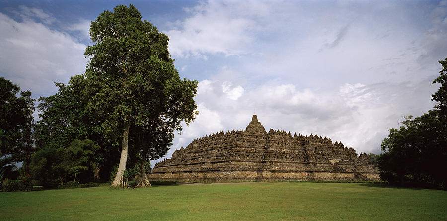 Ethereal Buddhism Of Borobudur Photograph by Shaun Higson