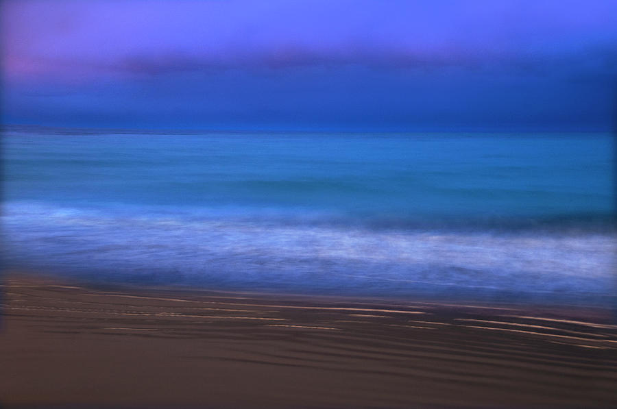 Ethereal Ocean Evening Photograph by Mitch Diamond