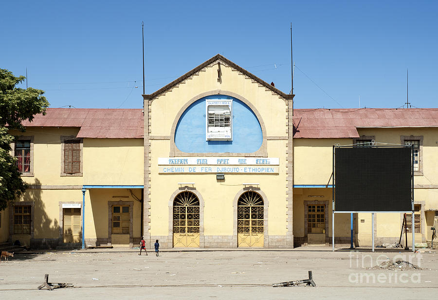 Ethiopia To Djibouti Railway Station In Dire Dawa Ethiopia Photograph by JM Travel Photography