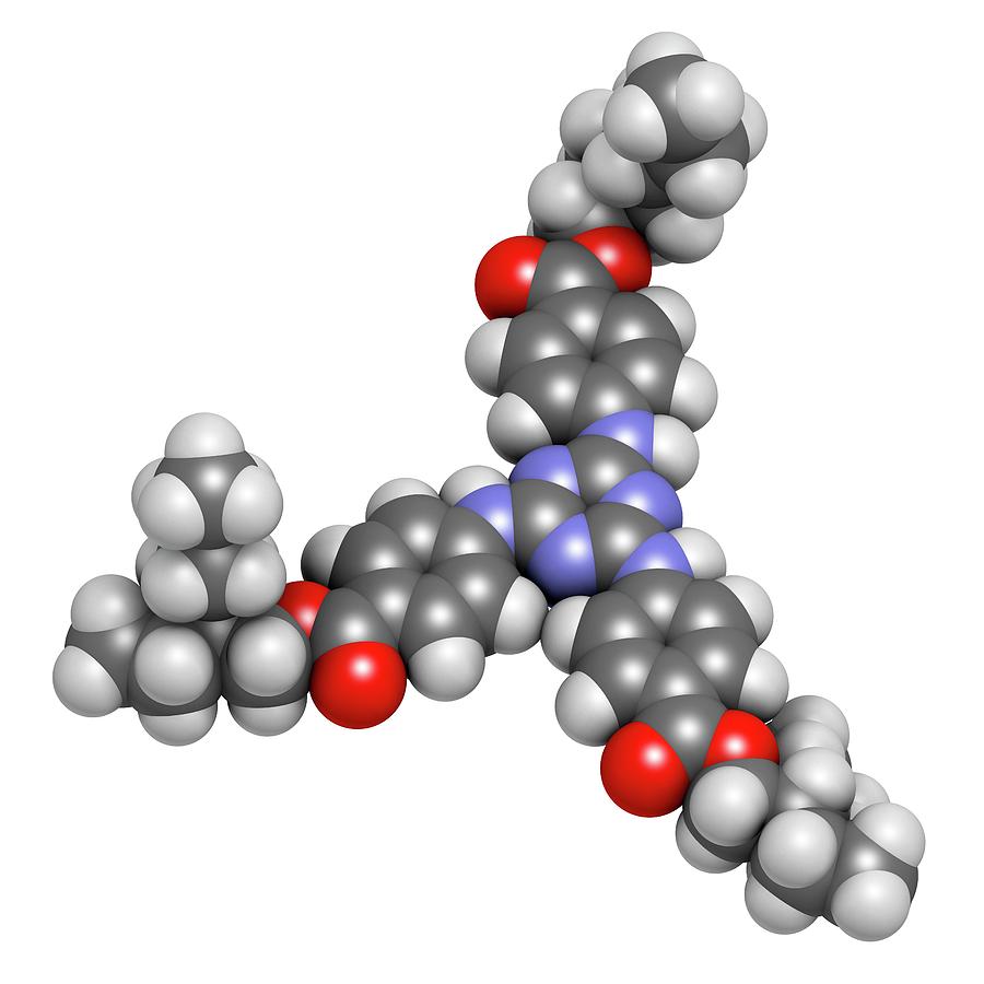 Raspberry Photograph - Ethyl Formate Molecule by Molekuul