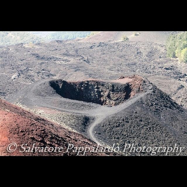 Nature Photograph - #etna #volcano #house #catania #sicily by Salvatore Pappalardo