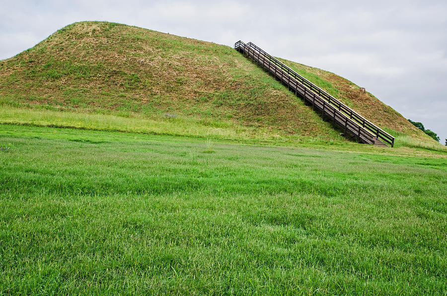 Etowah Indian Mounds Mound Photograph By Millard H Sharp 