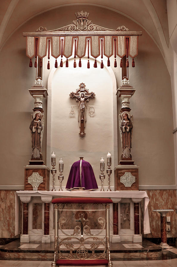 Eucharistic Altar Photograph by Cecil Fuselier | Fine Art America