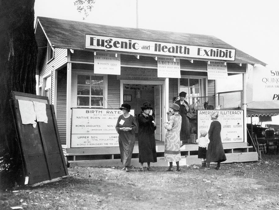 Human Photograph - Eugenics Exhibit At Public Fair by American Philosophical Society