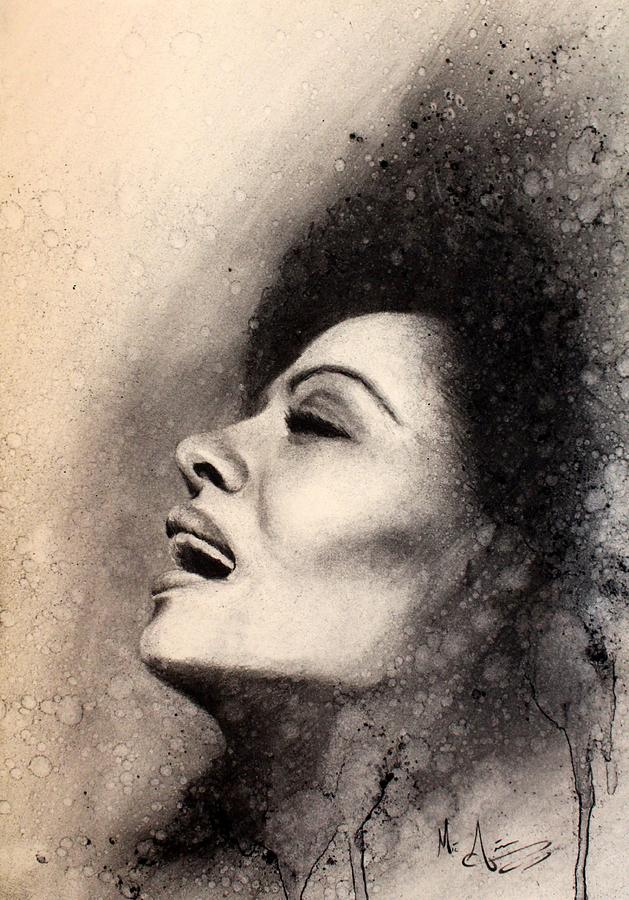 Euphoria Drawing by Michael Aucoin