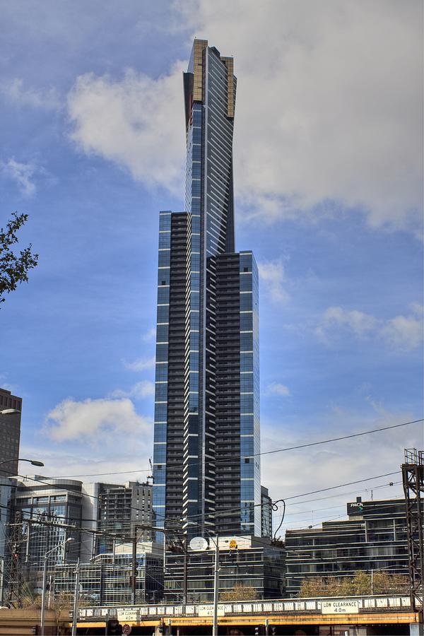 Melbourne Architecture Photograph - Eureka Tower Melbourne by Brad Mauro