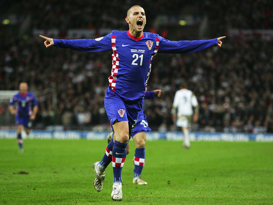 Euro2008 Qualifier - England v Croatia Photograph by Jamie McDonald