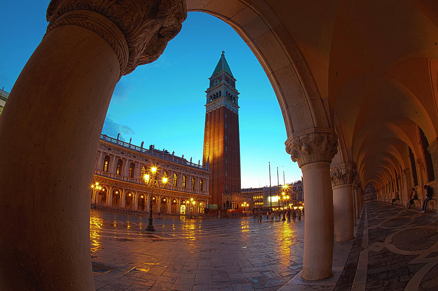 Europe Italy Venice San Marcos Square Photograph By Terry Eggers