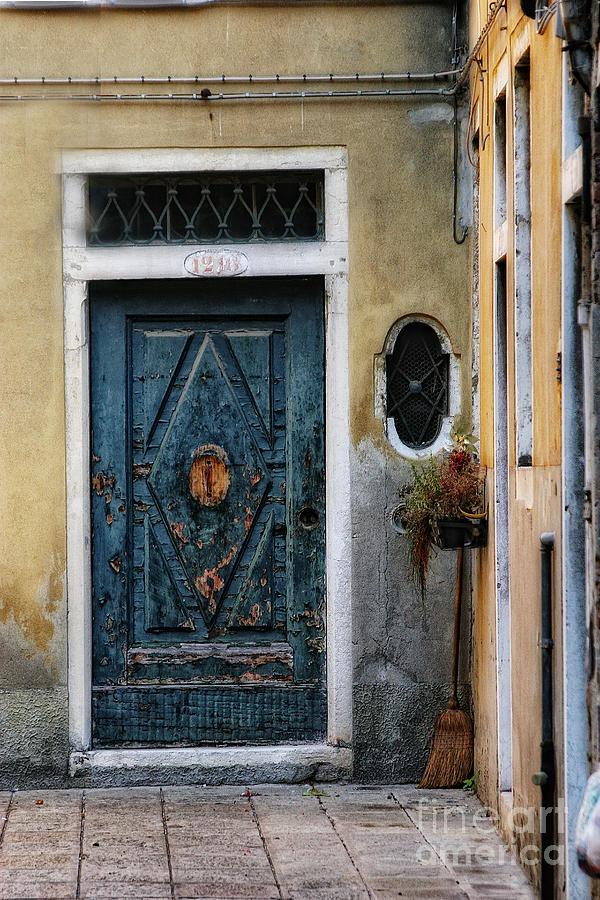 European Doorway Photograph by Timothy Hacker
