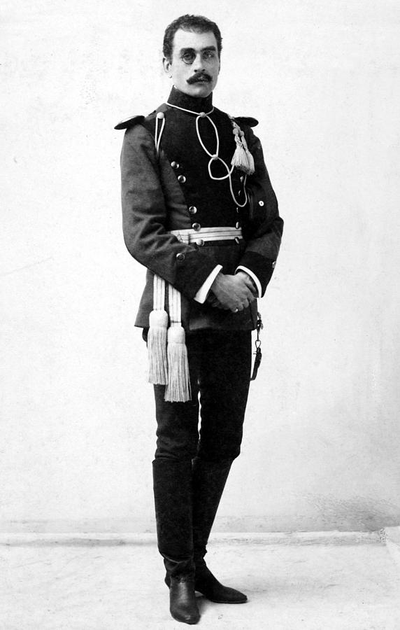 Actor Photograph - European Officer, 1890s by Granger