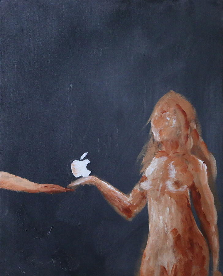 Apple Painting - Eve by Jordan Douglas