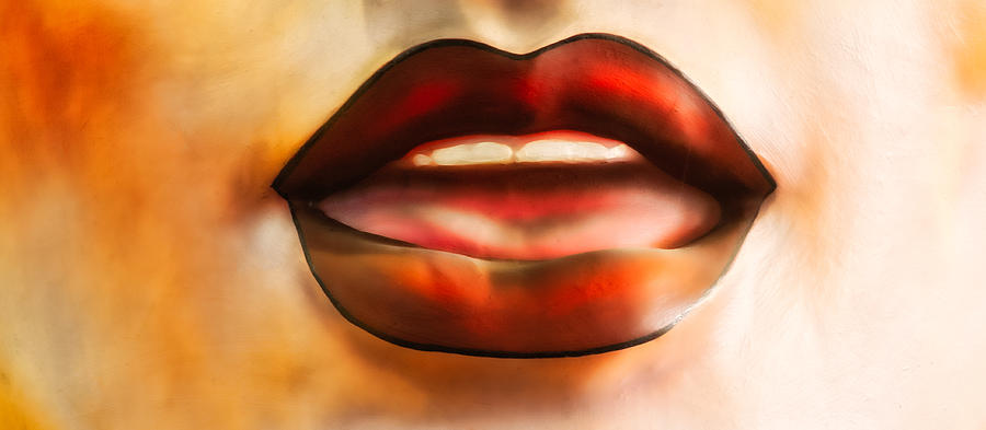 Even Hotter Lips Photograph by David Kay