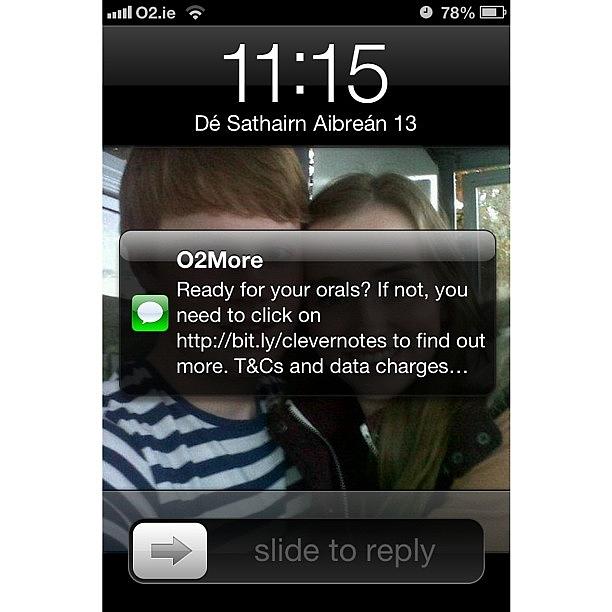 Funny Photograph - Even O2 Know That Nobodys Ready by Niall Hanley