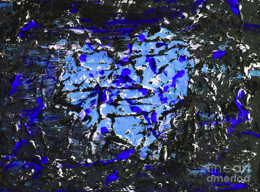 Even When I Am Blue Digital Art by Alys Caviness-Gober