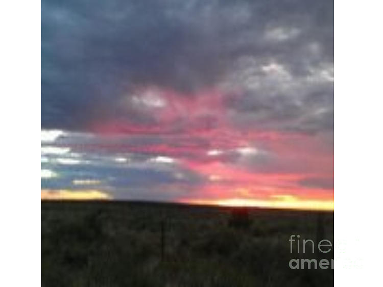 Evening Photograph - Evening Arizona Sky by Frederick Holiday