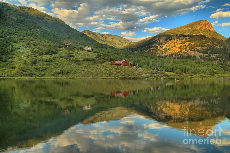 Marble Colorado Photograph - Evening At Beaver Lake by Adam Jewell