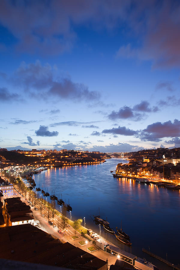 Evening at Douro River in Portugal Photograph by Artur Bogacki