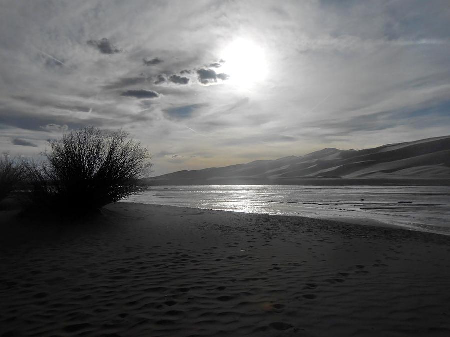 Summer Photograph - Evening at the Sand Dunes by Emily Hargreaves