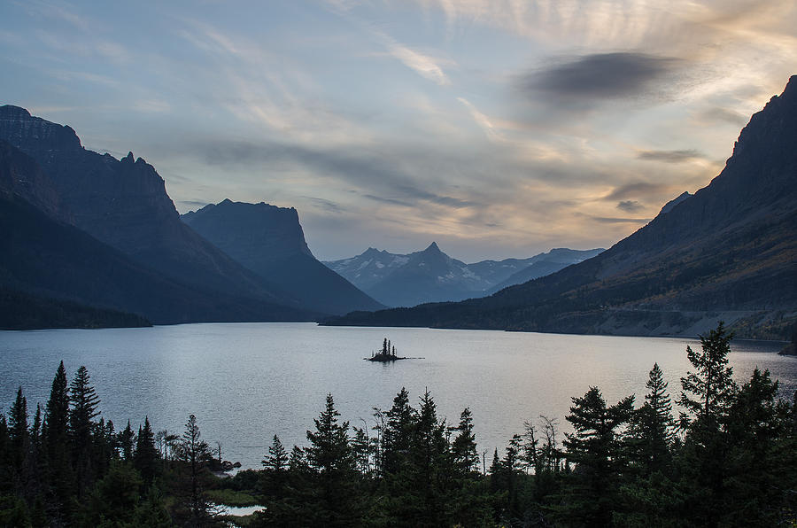Evening at Wild Goose Island Overlook Photograph by Greg Nyquist