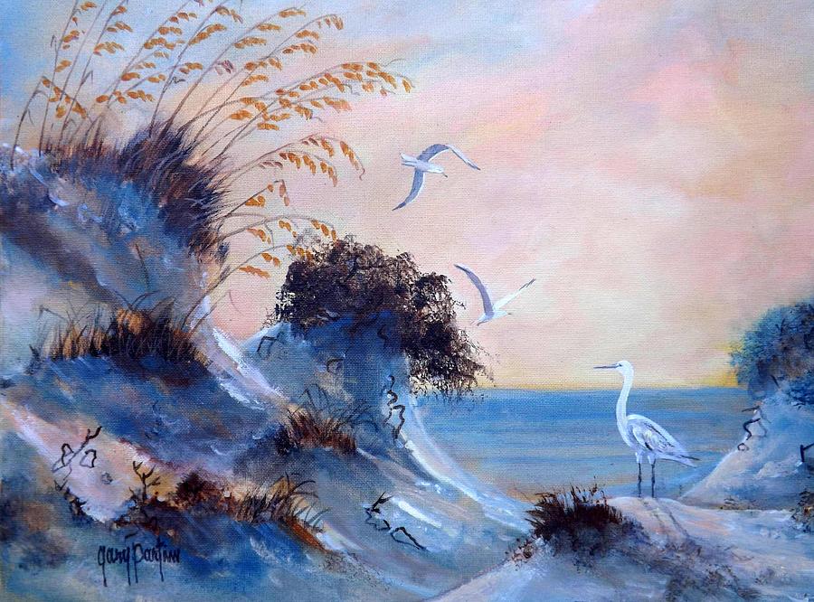 Evening Dunes Painting by Gary Partin