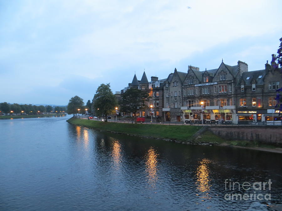 Inverness Photograph - Evening in Inverness by Lorita Montgomery