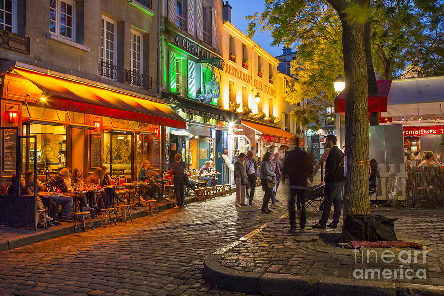 Evening in Montmartre Photograph by Brian Jannsen