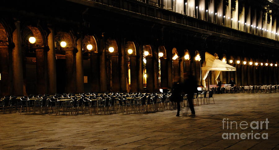 Evening in Piazza San Marco Photograph by Jacqueline M Lewis