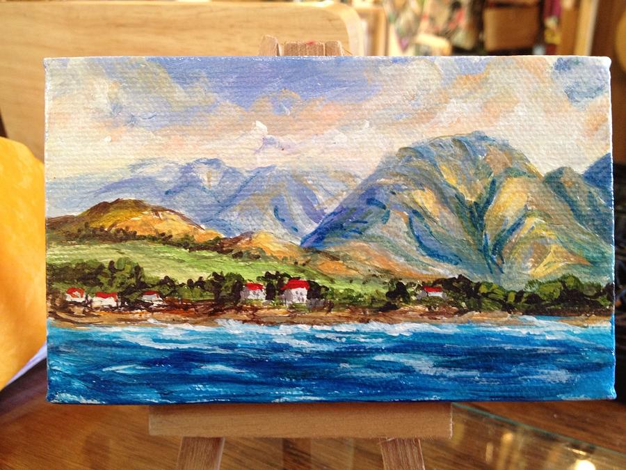 Evening In West Maui Painting by Darice Machel McGuire