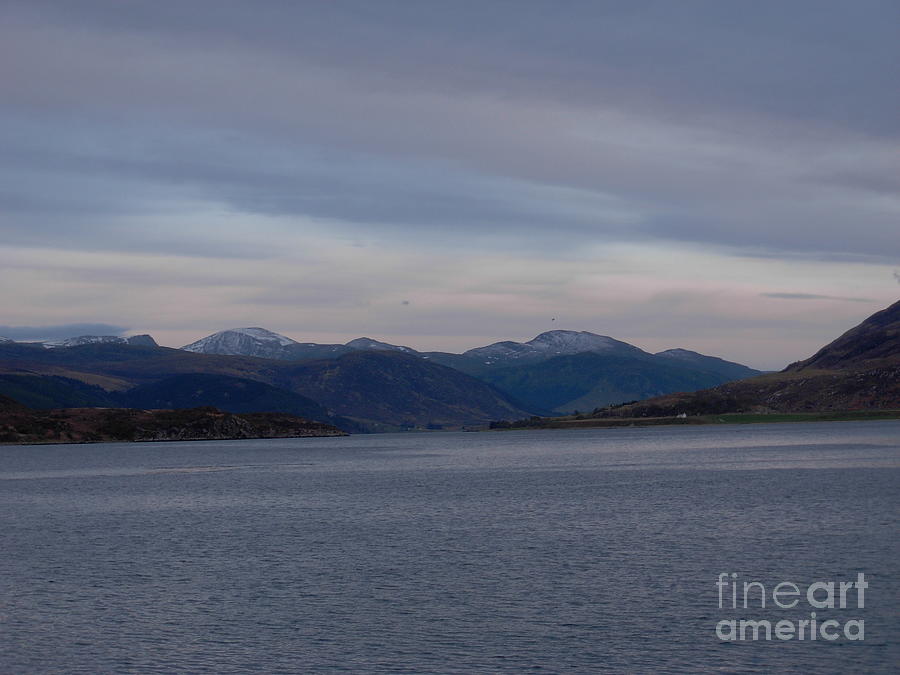 Evening Light at Loch Broom Photograph by Joan-Violet Stretch