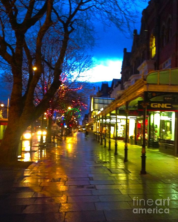 Evening Light on Lord Street Photograph by Joan-Violet Stretch