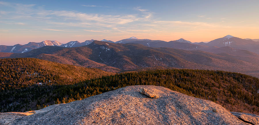 Evening Light On The Adirondack High Photograph by Panoramic Images