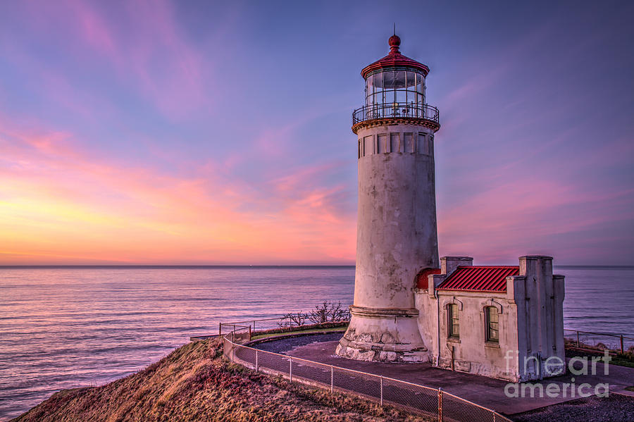 Evening Lighthouse Photograph By Matt Hoffmann - Fine Art America