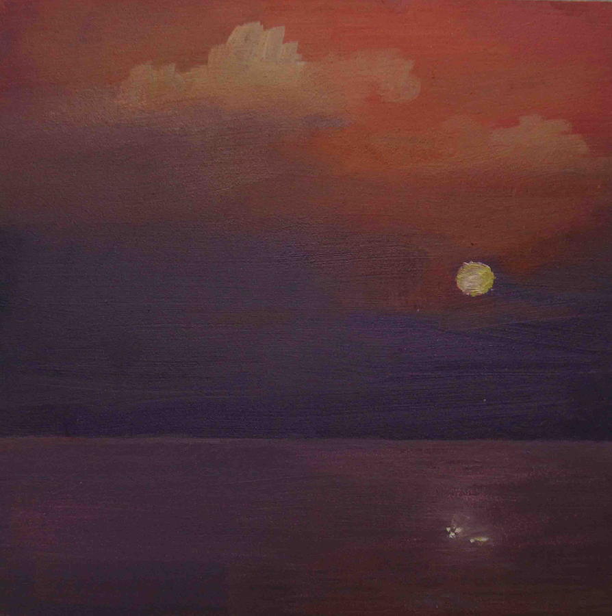 Evening Musings Painting by Anne Small Fine Art America